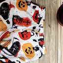 Colorful Halloween Women's Pants with Elastic Waist