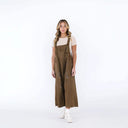 Trendy Women's Destroyed Detail Overalls with Relaxed Fit