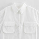 Women's Stylish Blouse with Chest Pockets