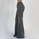 Vintage High-Waisted Flared Jeans for Women