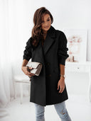 Chic Oversized Blazer with Stylish Lapels