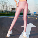 High-Waist Shiny Women's Leggings for Stylish Wear