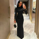 Chic Women's Long Sleeve Bodycon Dress