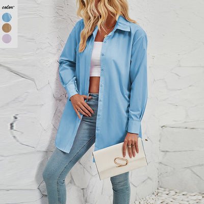 Chic Women's Blouse in Stylish Fabric