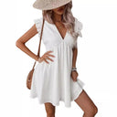 Women's Ruffle-Detail Summer Dress - Airy Style