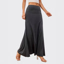 High Waist Maxi Skirt in Stretch Fabric for Women