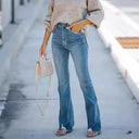 High-Waisted Flared Jeans for Women