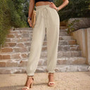 Viscose Jogging Pants for Women with Relaxed Fit & Handy Pockets