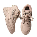 Trendy Women's Insulated High-Top Sneakers with Non-Slip Sole