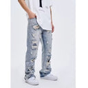 Stylish Women's Distressed Denim Jeans