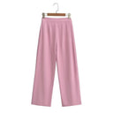 Flowing Palazzo Pants with Stretchy Waist for Women