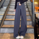 Chic Wide-Leg Palazzo Pants with Asymmetrical Design