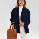 Chic Suede Blazer for Women