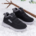 Winter Sneakers for Women with Velcro Closure and Cozy Lining