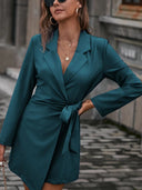 Chic Women's Wrap Dress in Stylish Design