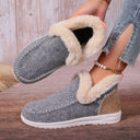Women's Fleece-Lined Non-Slip Slippers for Cozy Comfort