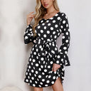 Chic Women's Polka-Dot Dress for Every Occasion