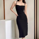 Chic Long Evening Dress with Alluring Slit