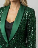 Sparkly Women's Blazer for Chic Occasions