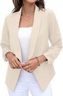 Chic Asymmetric Blazer for Women