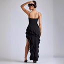 Glamorous Ruffle Wrap Dress for Women