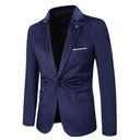 Chic Velvet Blazer for Women - Slim Fit