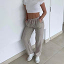 Women’s Relaxed Linen Trousers with Pockets