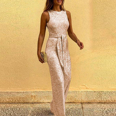 Elegant Sequin Evening Dress for Women