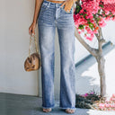Retro High-Waisted Women's Flared Jeans