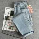 Chic Women's High-Waist Slim Fit Jeans