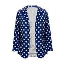 Chic Women's Polka Dot Blazer