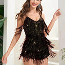 Sequin-Embellished Women's Jumpsuit