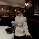 Chic Women's Blazer Jacket with Pockets