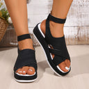 Chic Women's Platform Sandals with Stylish Strap Design