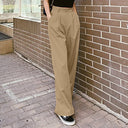 Chic High-Waisted Wide Leg Trousers for Women