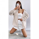Chic Women's Striped Blouse for Effortless Style