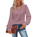 Romantic Embroidered Ladies' Blouse