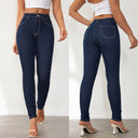 Women's High-Waisted Contouring Skinny Jeans