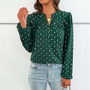 Flared Sleeve Women's Blouse – Chic Style