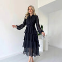 Chic Women's Midi Dress for Festive Occasions
