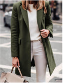 Stylish Women's Fitted Transitional Blazer