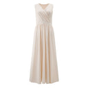 Chic Maxi Dress with Elegant Wrap Design