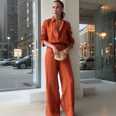 Structured Women's Long Sleeve Blouse for Everyday Style