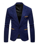 Chic Slim-Fit Blazer in Textured Fabric