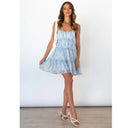 Women's Summer Dress with Ruffle Accents