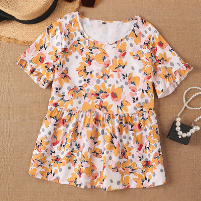 Floral Print Women's Blouses Collection