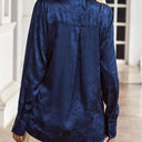 Floral Satin Blouse for Women