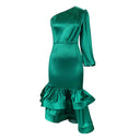Chic Sleeveless Ruffle Wrap Dress for Women