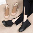 Fleece-Lined Women's Slip-On Footwear