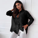 Chic Long-Sleeved Blouse with Exquisite Design